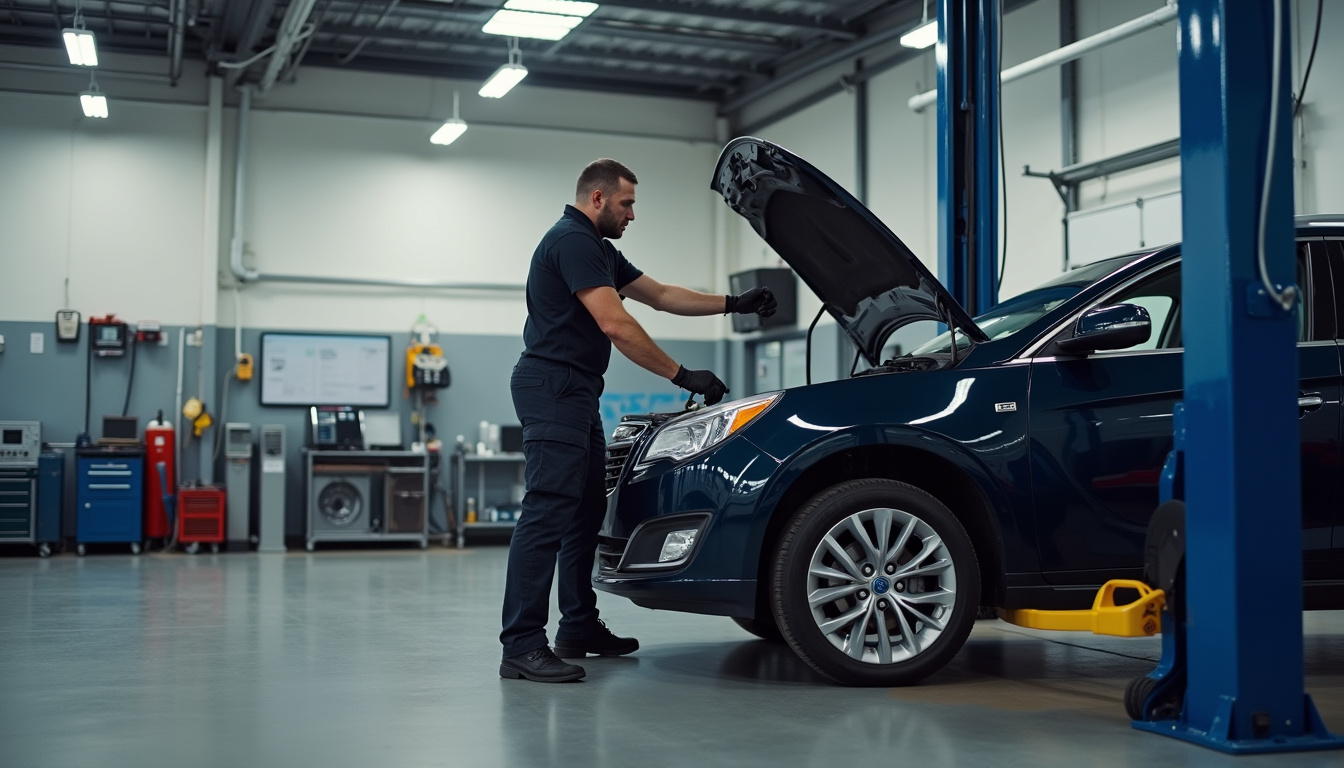 916 Auto Repair auto repair service bay